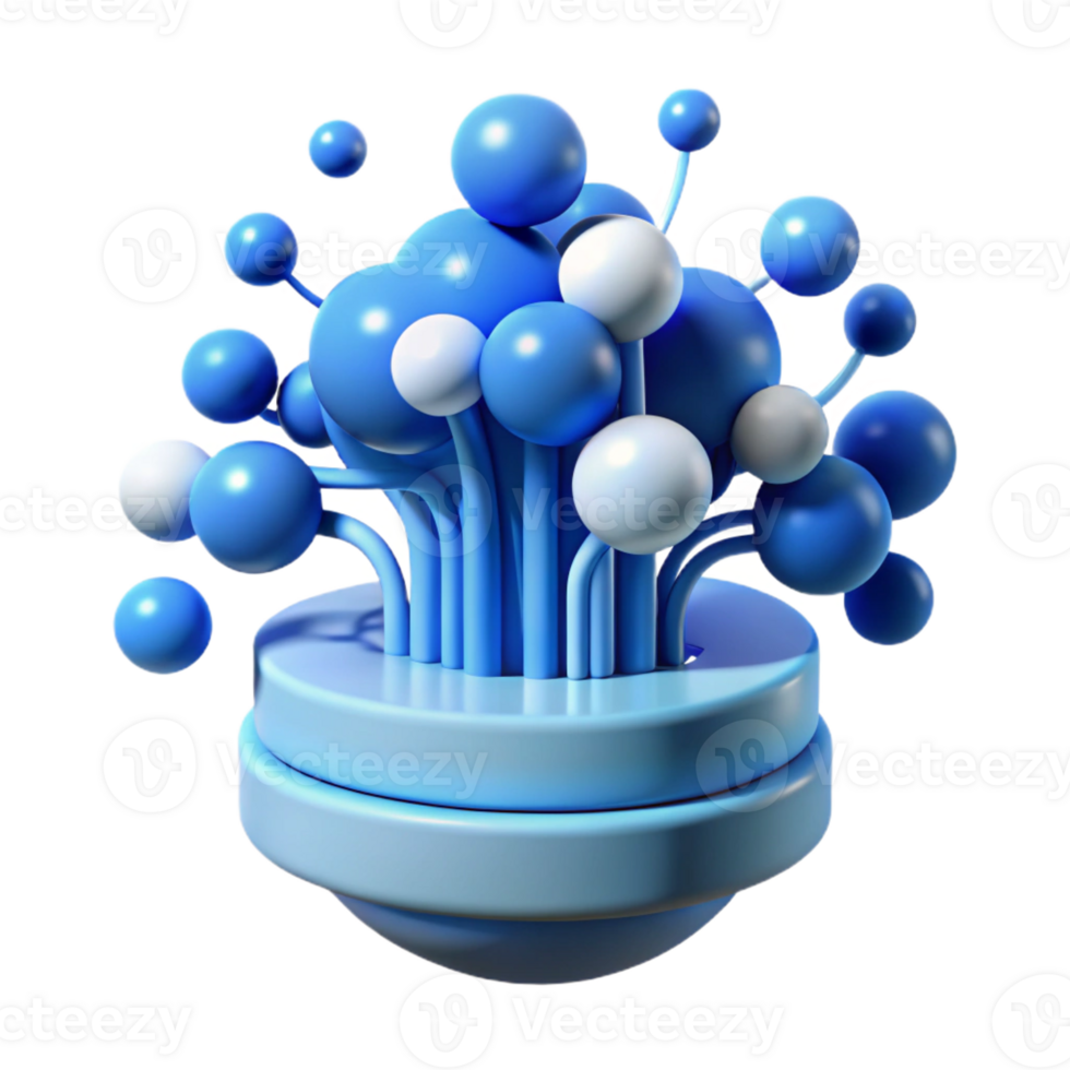 beautiful modern An abstract representation of data flow, with streams of light particles, in shades of blue and white exclusive png