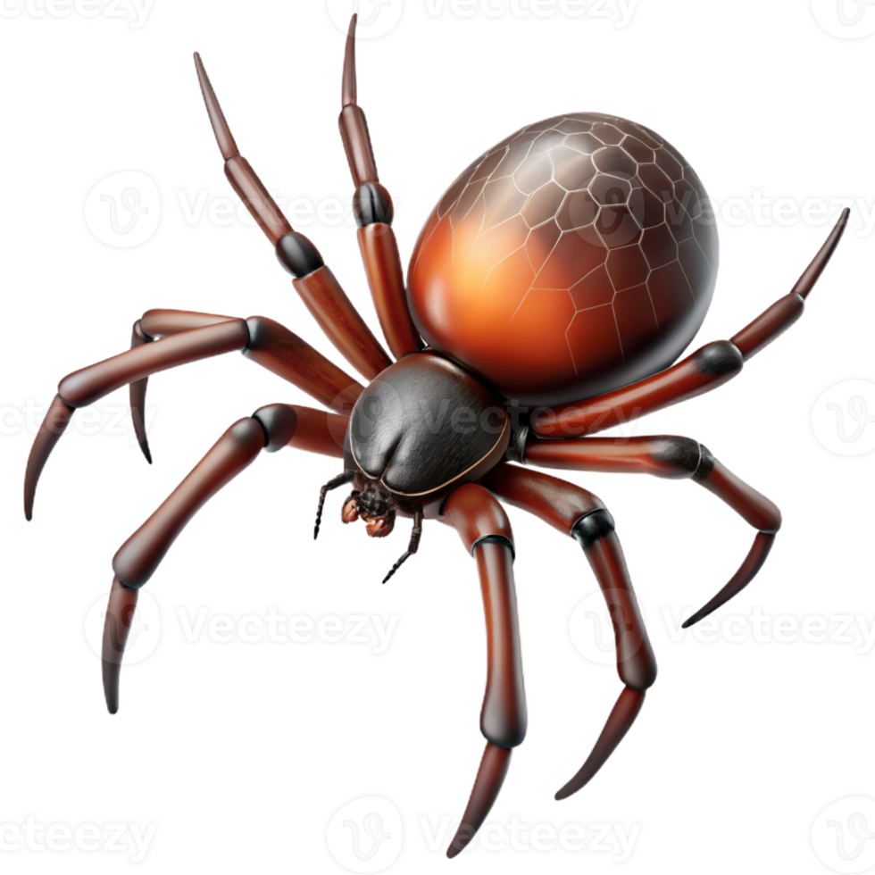 elegant classic A close-up of a spider spinning its web, intricate and delicate, in macro photography style, with soft lighting original png