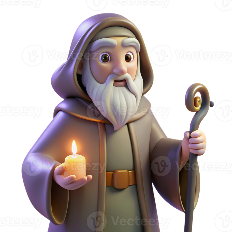 beautiful modern A wise Tiresias prophesying, mysterious atmosphere, low-key lighting, Symbolism style premium png