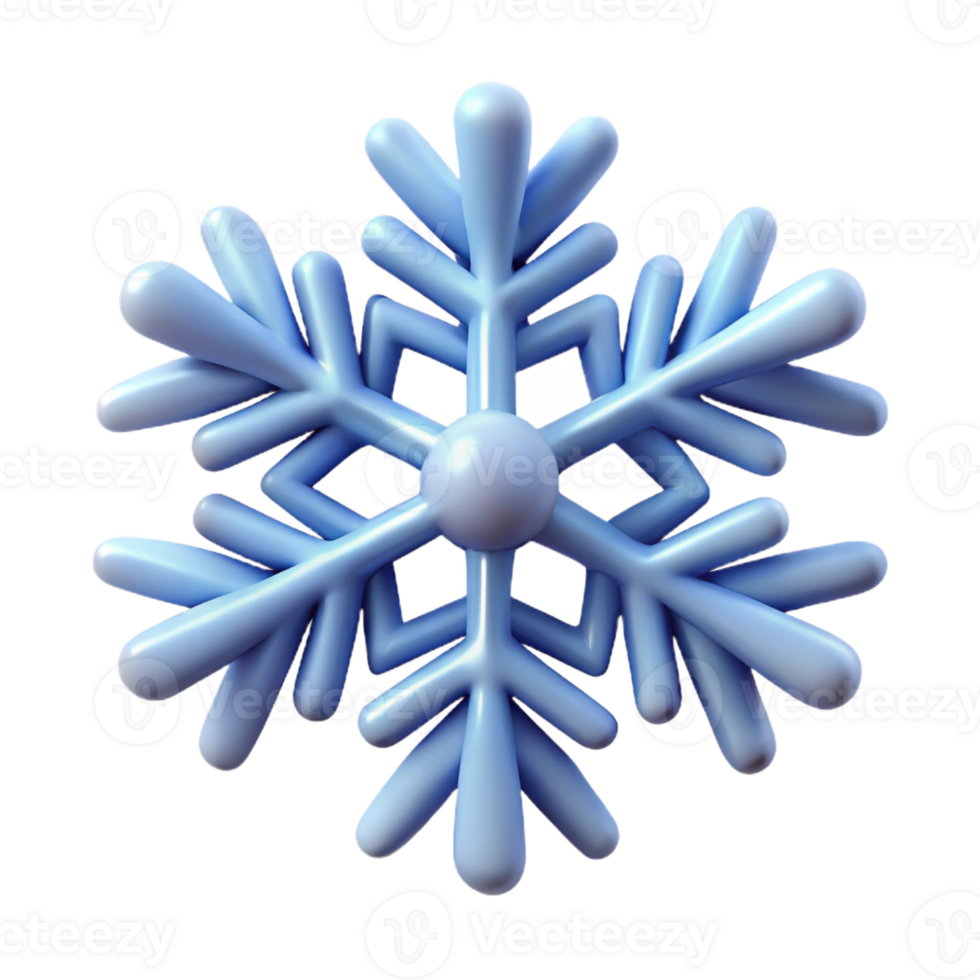dramatic creative A single, perfect snowflake falling against a dark blue background, illuminated by a soft light, in macro photography style high resolution png