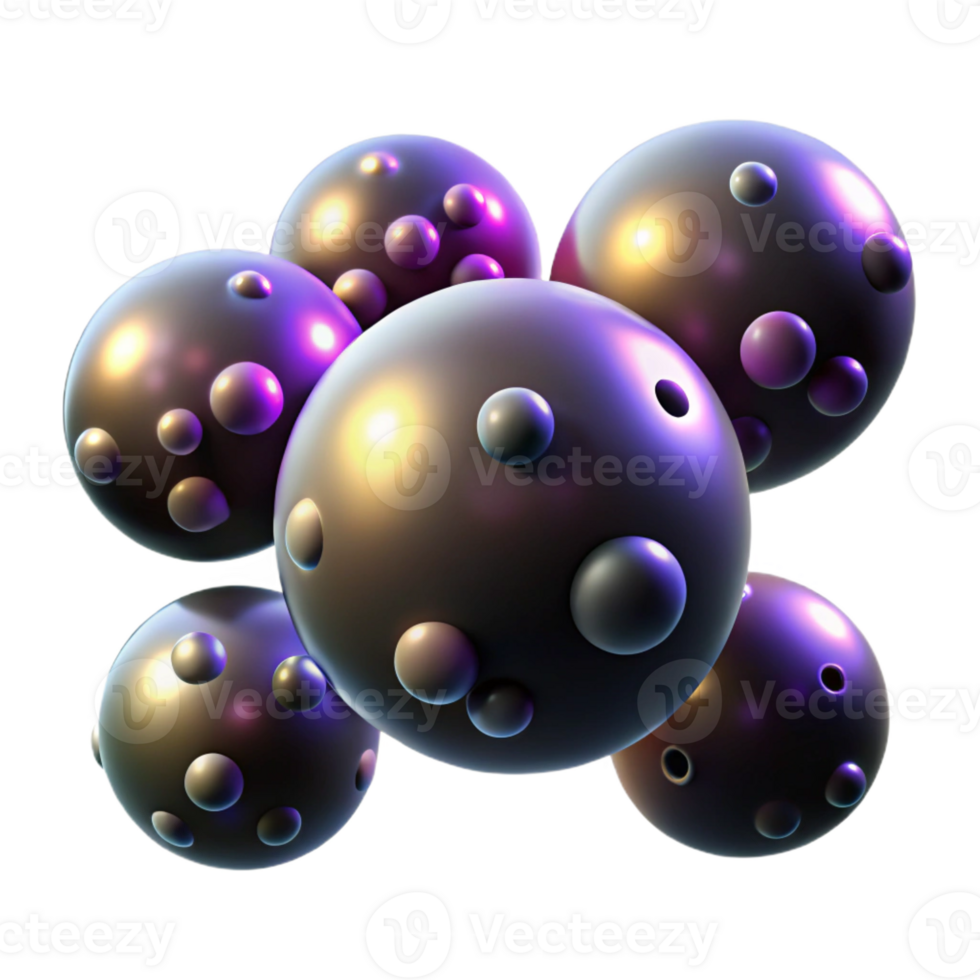 magnificent creative A field of floating orbs, each emitting a different color of light, in a dark, mysterious atmosphere, abstract expressionism professional png
