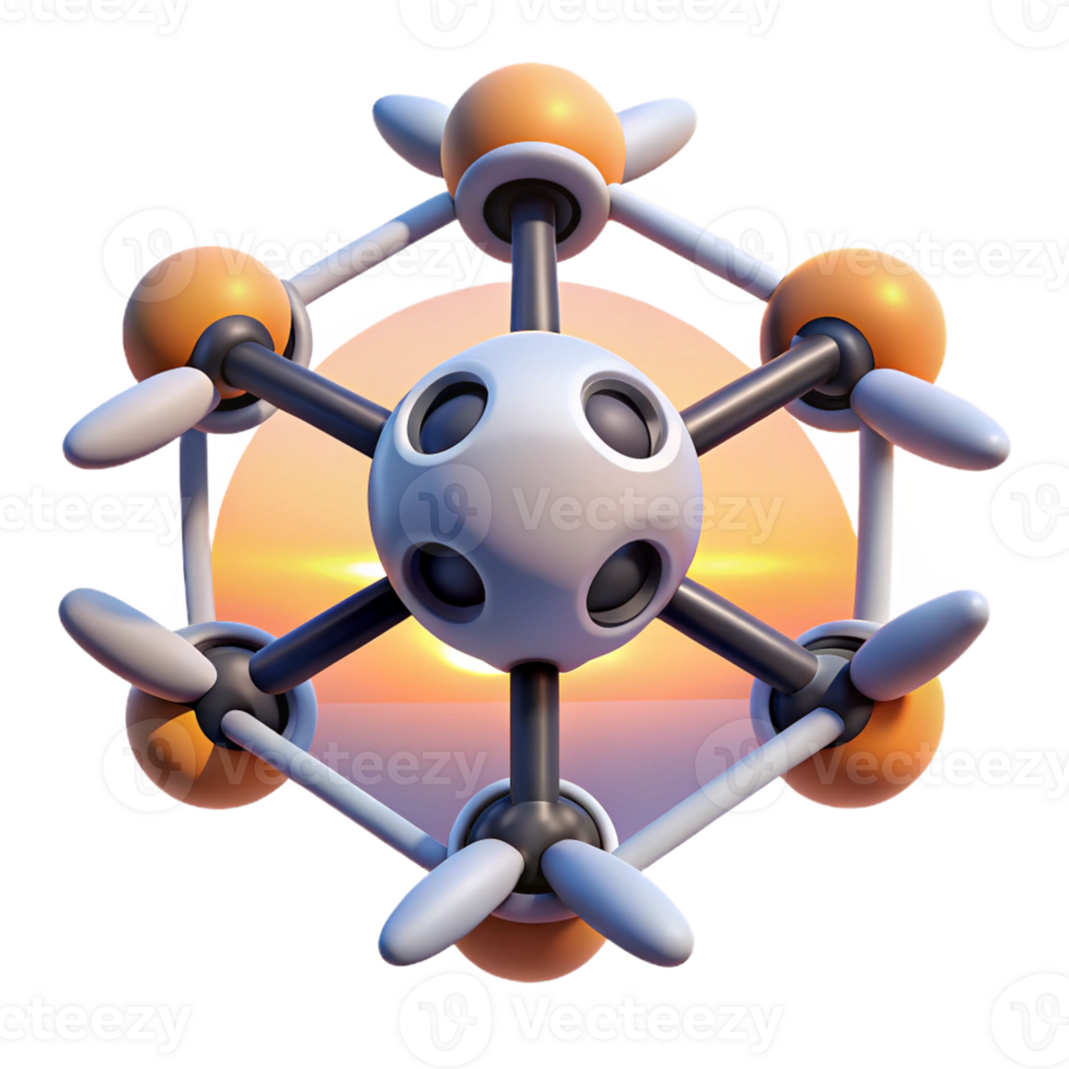 serene traditional A group of drones forming a complex geometric pattern in the sky, minimalist style, sunset lighting 4K png