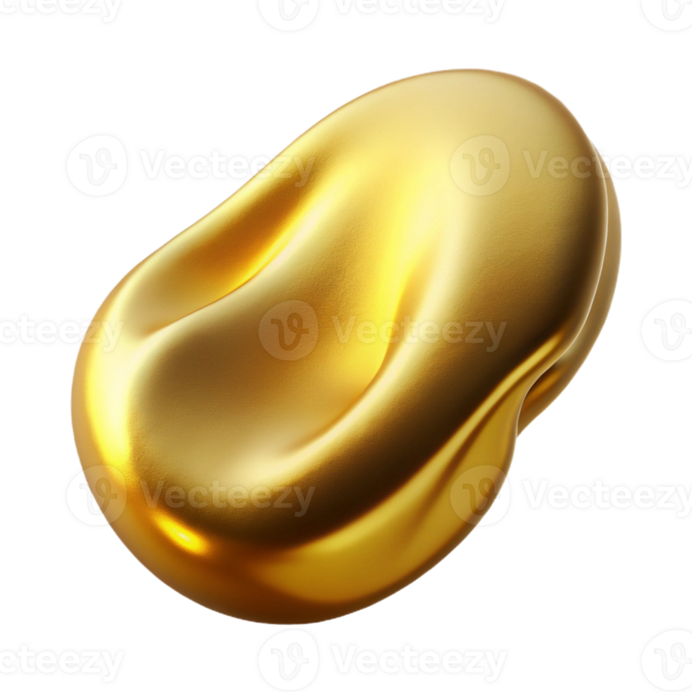 vibrant artistic A single, bold brushstroke of metallic gold paint, illuminated by a soft, diffused light, minimalist style high resolution png