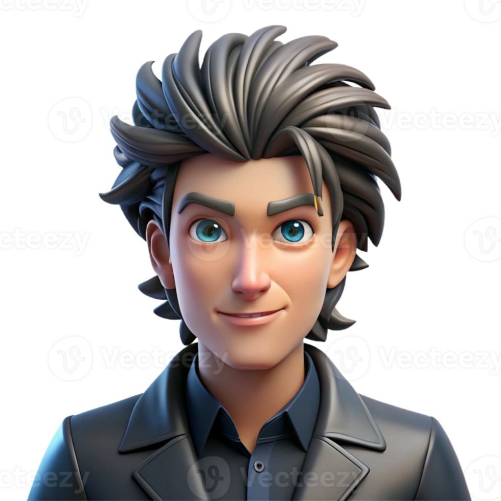 magnificent rustic Portrait of a charismatic rockstar with messy hair and eyeliner, stage lighting, pop art style exclusive png
