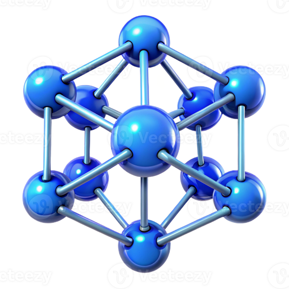 serene minimalist A network of interconnected nodes and lines, pulsating with electric blue energy, cyberpunk style 4K png