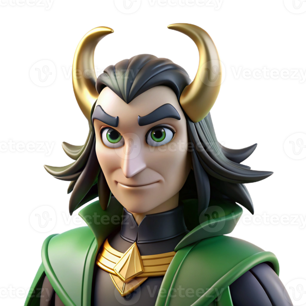 dramatic minimalist A mischievous Loki transforming into a raven, dark and mysterious, Norse mythology style high resolution png