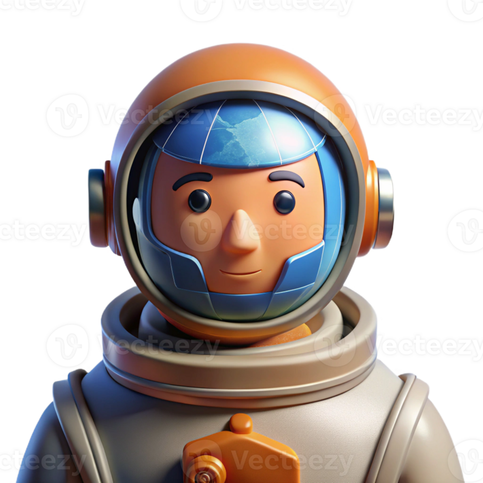 vibrant classic Portrait of an astronaut in a spacesuit, reflecting the Earth in their visor, lit by the sun, photorealistic style 4K png