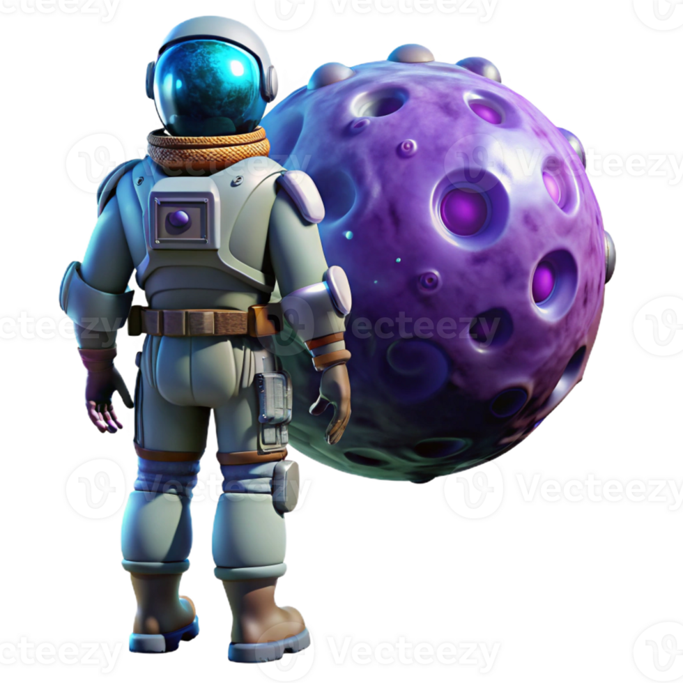 elegant minimalist A lone astronaut in a retro-futuristic spacesuit, gazing at a giant, bioluminescent nebula, volumetric lighting, art deco style professional png
