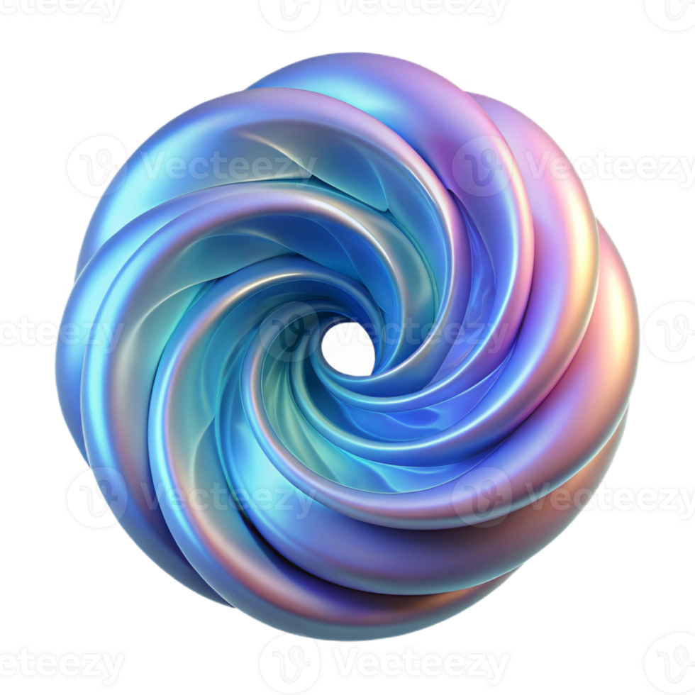 wonderful rustic A swirling vortex of iridescent fractal patterns, illuminated by soft bioluminescent light, rendered in a smooth, ethereal style premium png