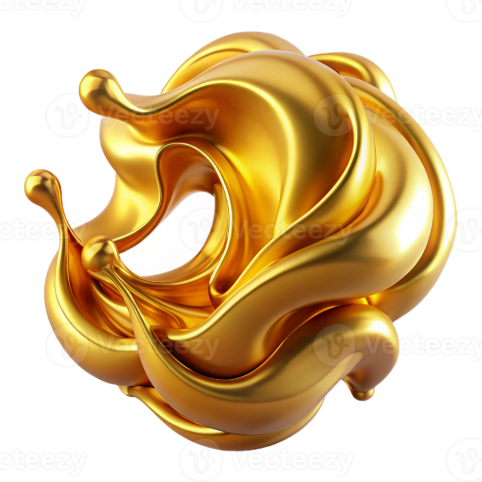 beautiful traditional A dynamic flow of liquid gold, forming intricate patterns, illuminated by a warm, golden light 4K png