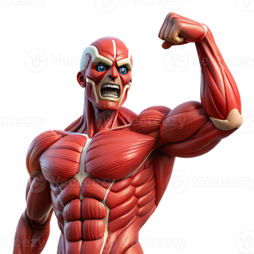 impressive artistic A colossal titan holding up the sky, strained muscles, dramatic lighting, Michelangelo style professional png