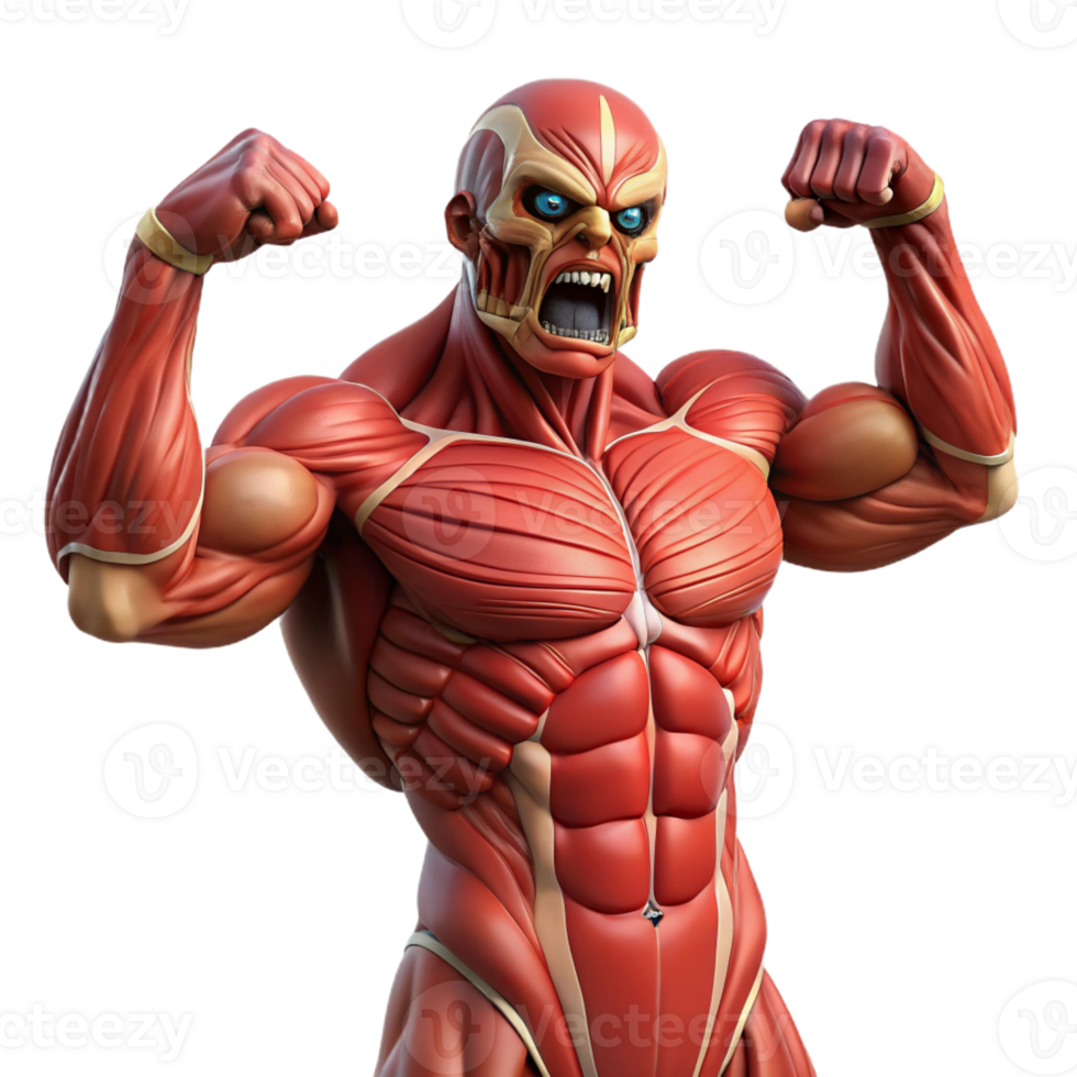 impressive vintage A colossal titan holding up the sky, strained muscles, dramatic lighting, Michelangelo style premium png