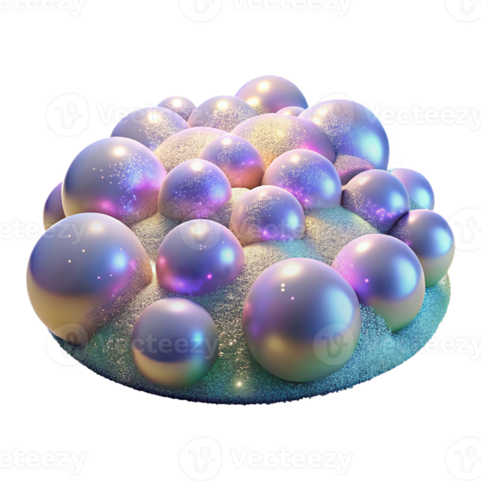 beautiful abstract A field of shimmering, iridescent particles, bathed in a soft, ethereal glow, dreamlike style professional png
