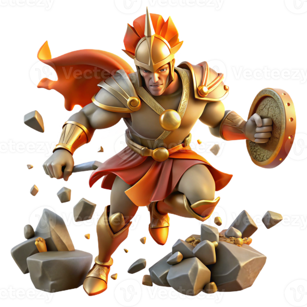 extraordinary abstract Ares, the god of war, charging into battle, chaotic composition, dynamic lighting, Baroque style premium png