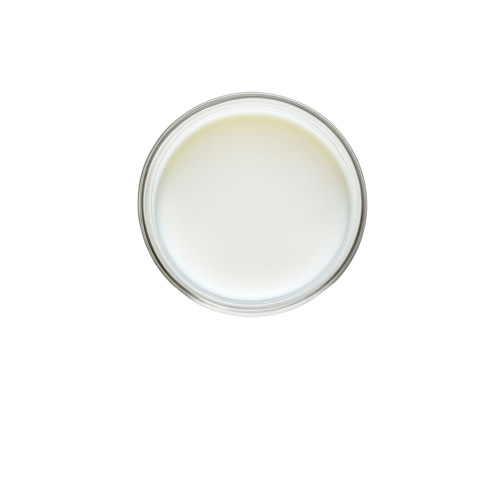 Granulated milk spilled beside a glass of liquid milk on a clean transparent background showcasing dairy products, Granulated milk on transparent background png