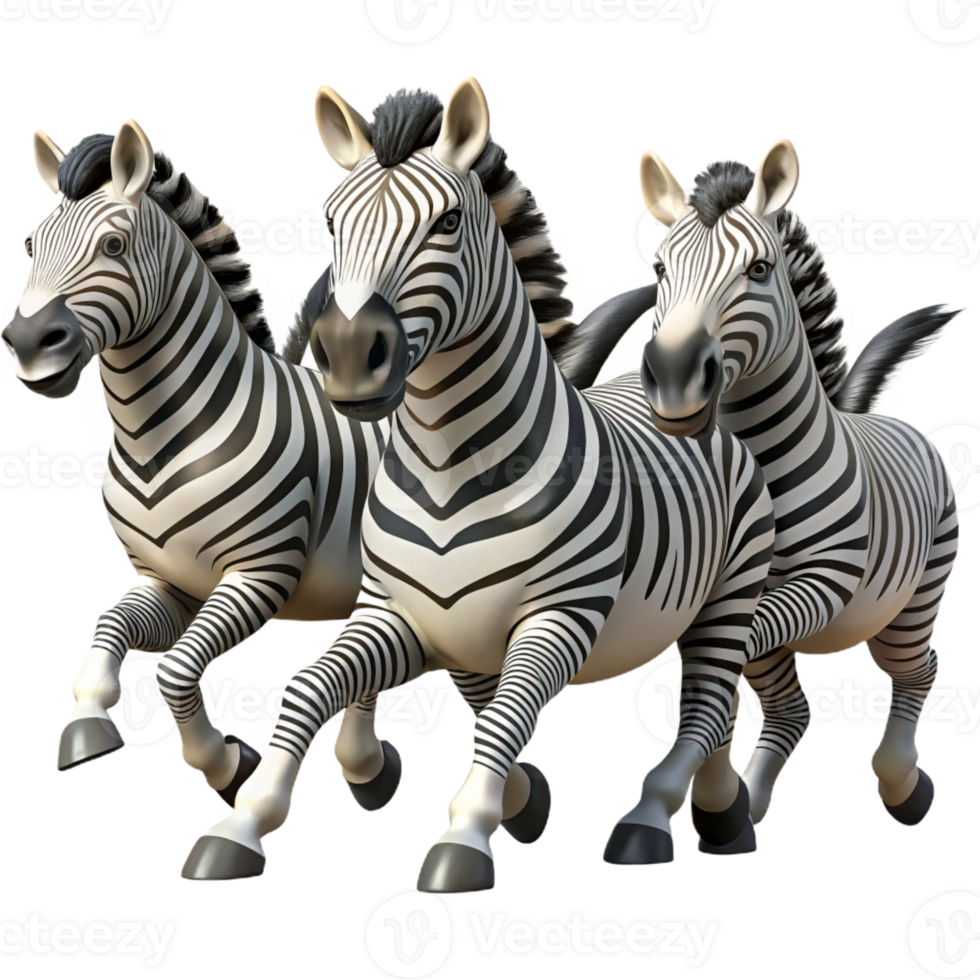 extraordinary vintage A herd of zebras galloping across the savanna, dynamic pose, dusty setting, wildlife photography style original png