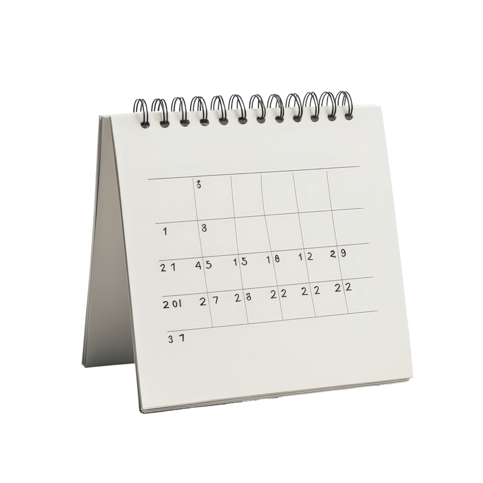 Table calendar for September displayed on a transparent background showcasing days, dates, and layout details, table calendar 2023 september isolated on transparent background png
