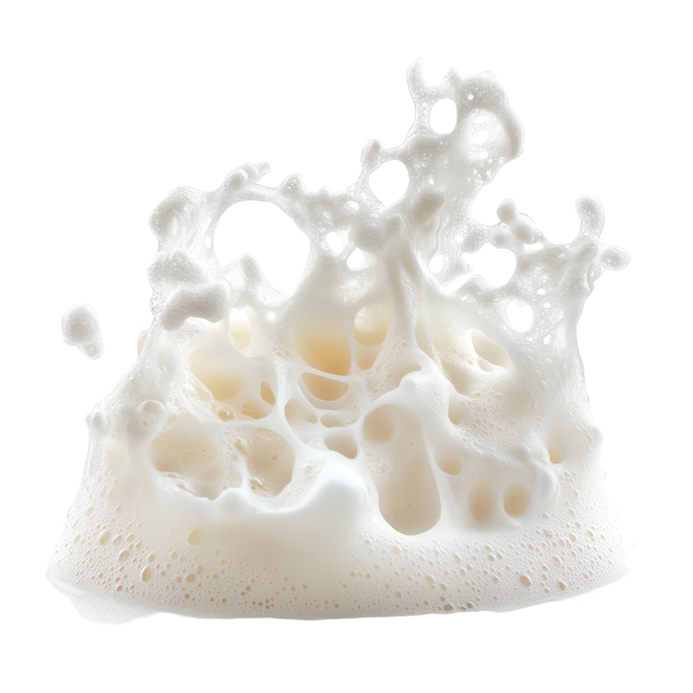 Bright transparent soap foam isolated on a clean transparent background, showcasing its airy texture and delicate bubbles, transparent soap foam isolated on transparent background png