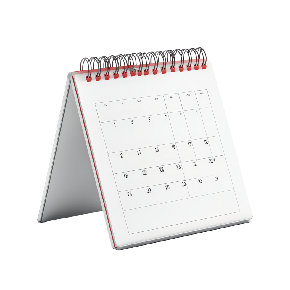 Table calendar for June displayed in a clean and clear format with a transparent background, table calendar 2023 june isolated on transparent background png