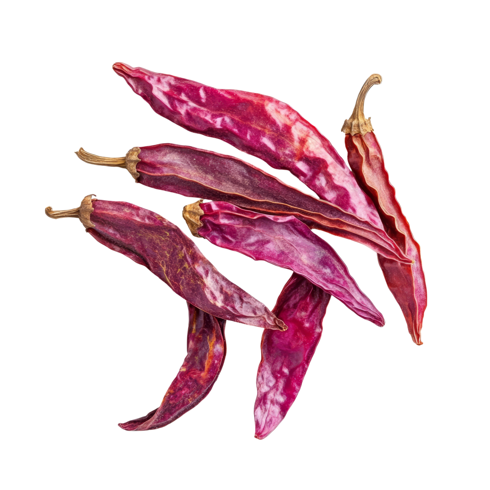 Dried pink peppers arranged on a transparent background showcasing their unique texture and vibrant color, dried pink peppers isolated on transparent background png