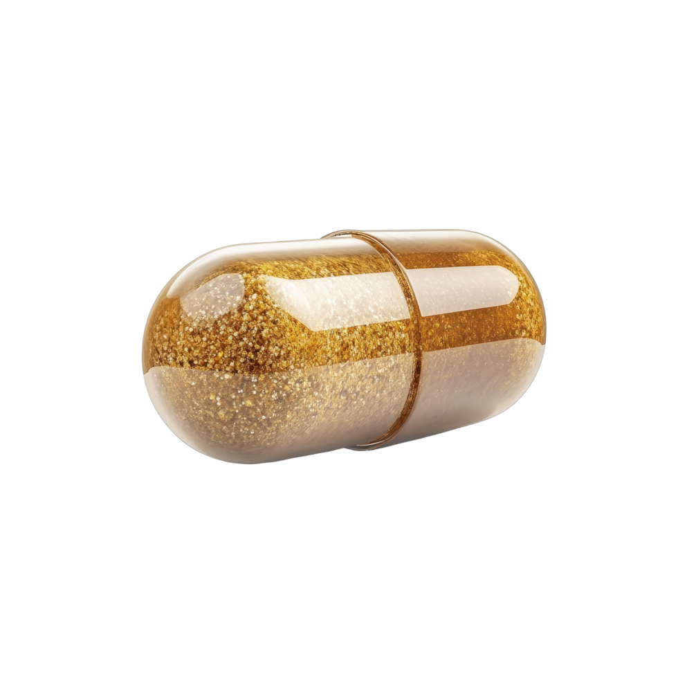 Kariyat herbal capsule isolated on a transparent background highlighting its unique features and health benefits, Kariyat herbal capsule isolated on transparent background png