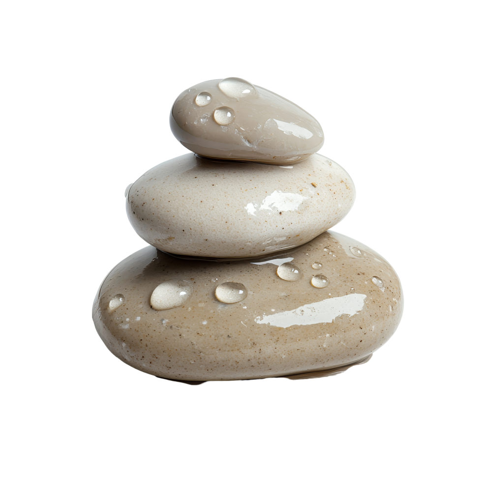 Jobs tears arranged in a decorative stack on a pure transparent background for a natural and earthy aesthetic, Jobs tears isolated on transparent background png