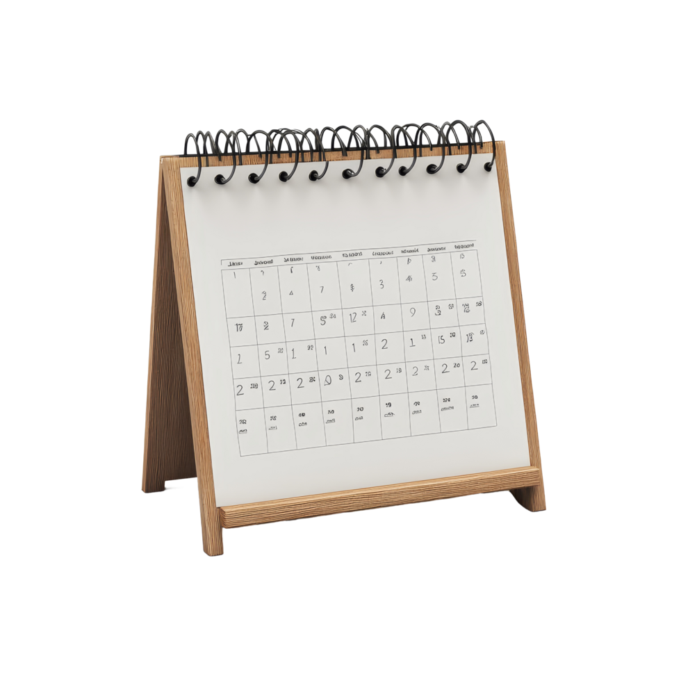 Table calendar for June displayed on a transparent background for scheduling and planning purposes, table calendar 2023 june isolated on transparent background png