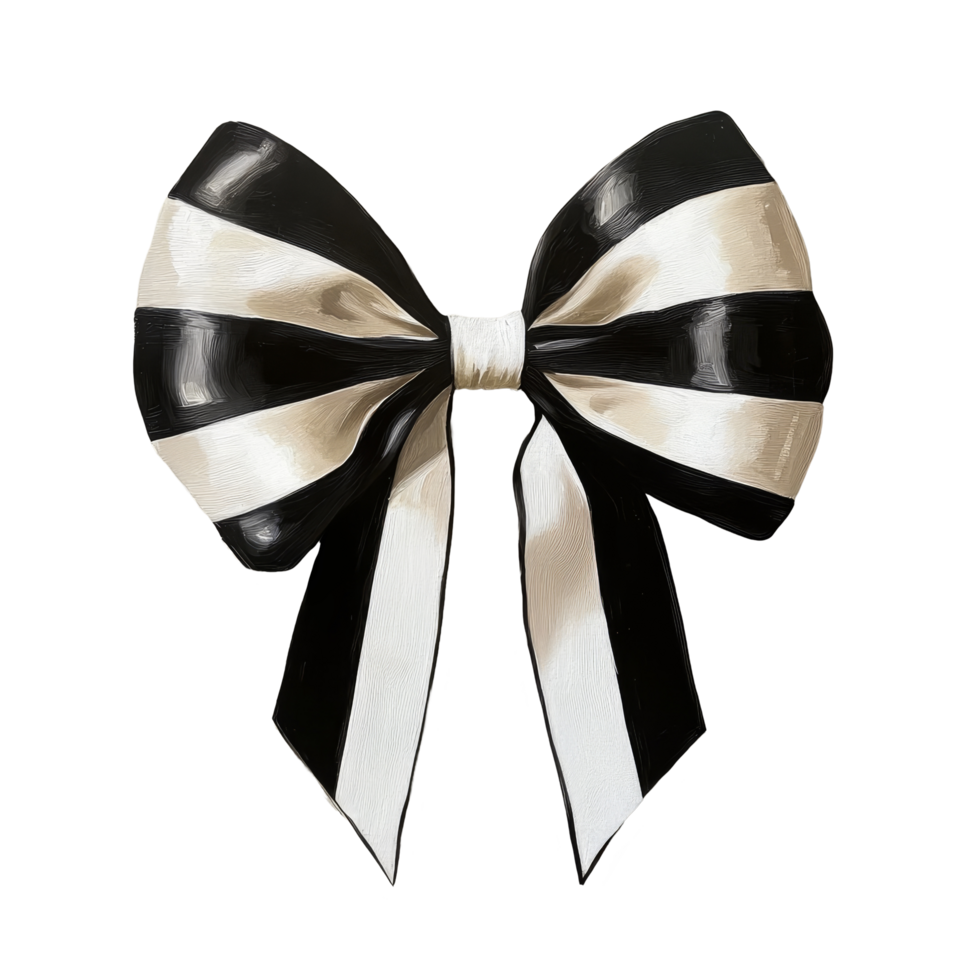 Elegant black and transparent bow art with a transparent touch on a neutral background, black and transparent bow png
