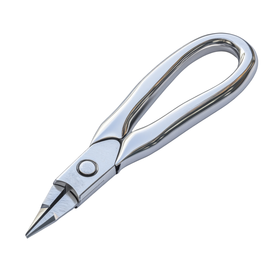 Sleek plier on a soft background, highlighting its design and functionality for detailed crafts and repairs, Plier isolated png