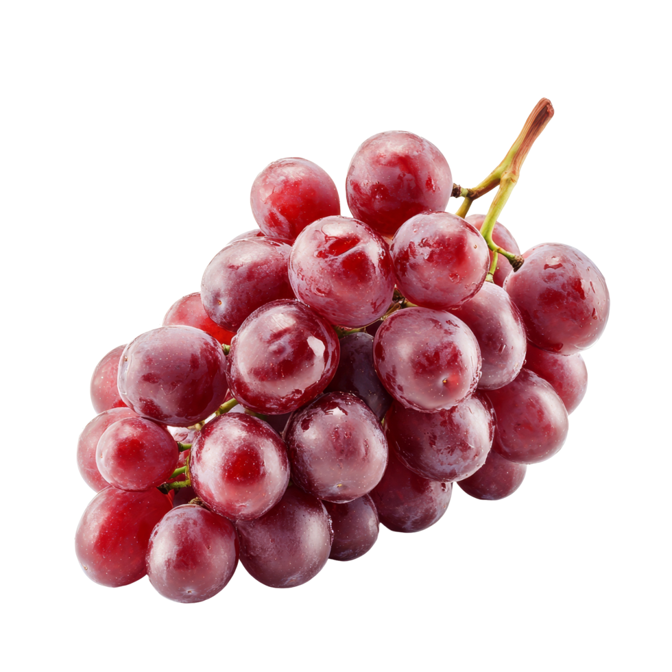 Fresh grapes isolated on a clean transparent background for healthy snacks and delicious recipes, Grapes Isolated ontransparent background png
