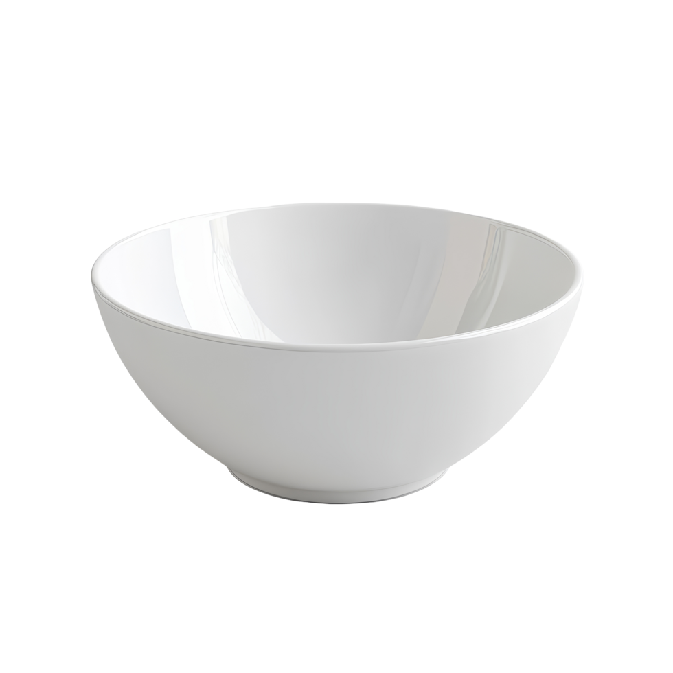 A simple transparent bowl on a clean transparent background showcasing minimalist design and elegant simplicity, transparent bowl on transparent background png