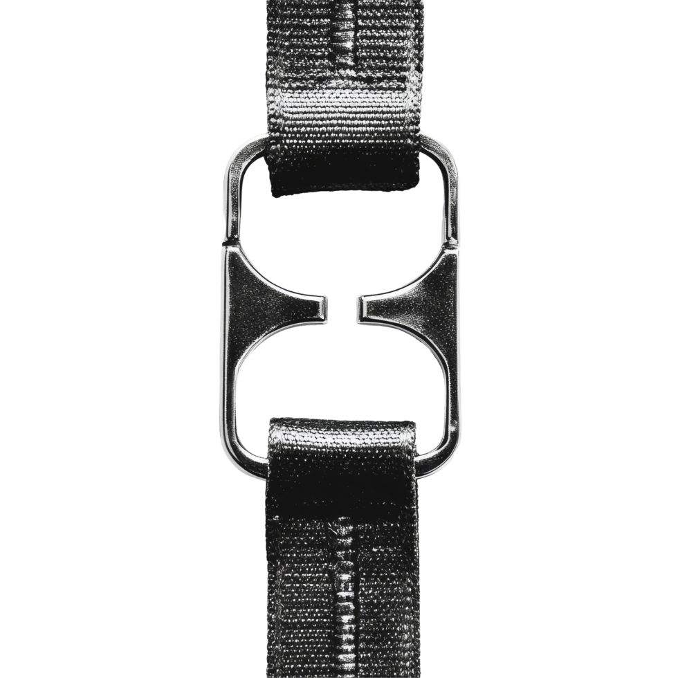 Closeup view of a zip fastener on a transparent background highlighting the design and functionality of fastening elements, zip fastener on transparent backgroundfile png