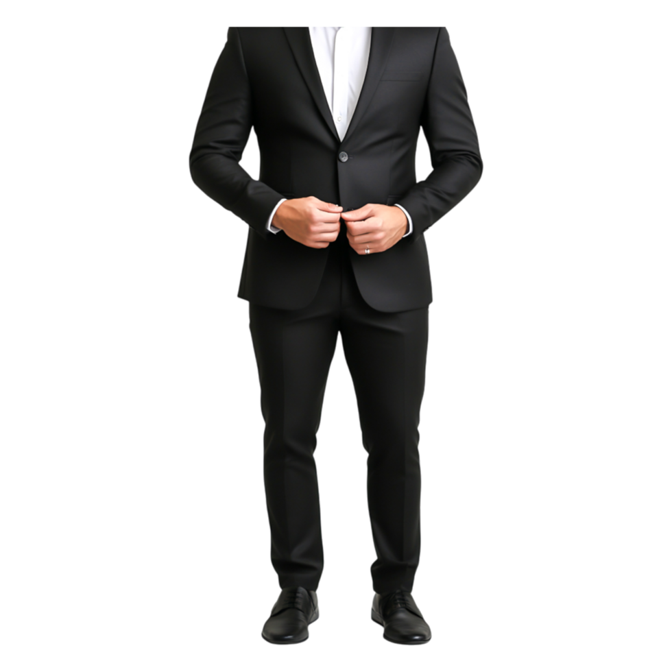 Professional Elegance in Formal Suit, Business Attire for Men png