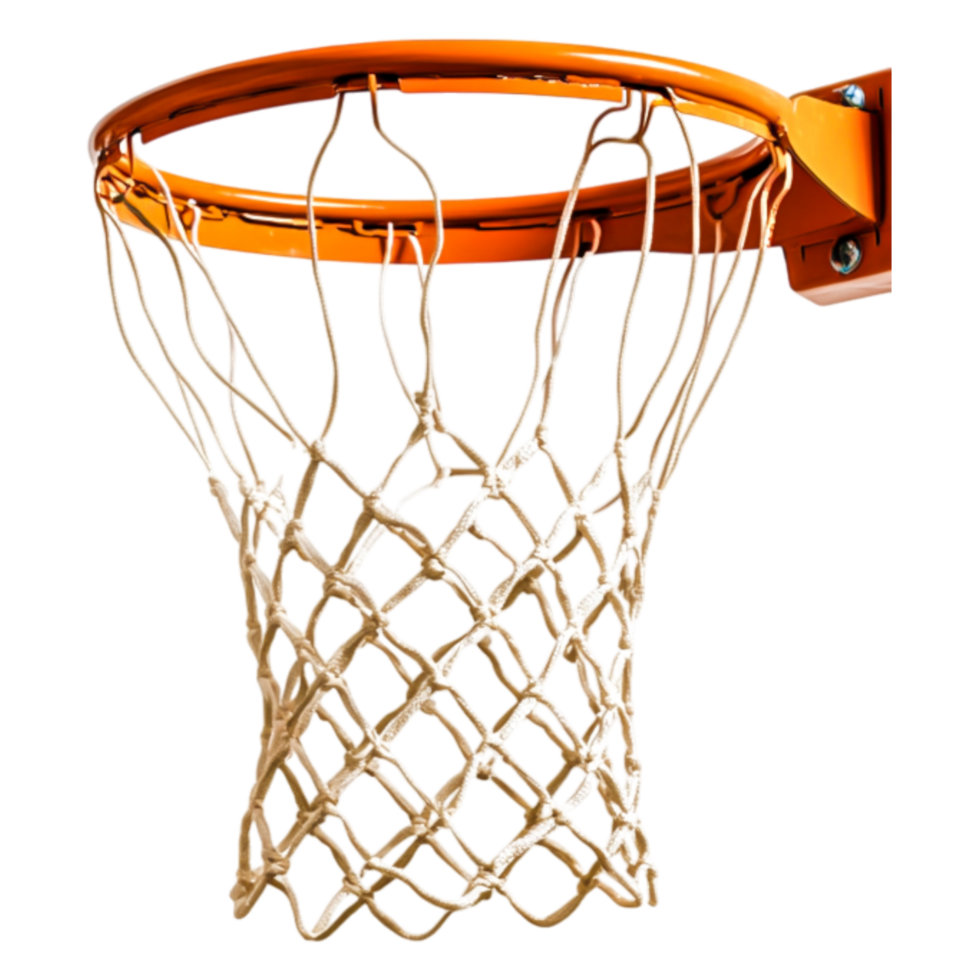 Basketball Hoop with Net Against for Sports Enthusiasts png