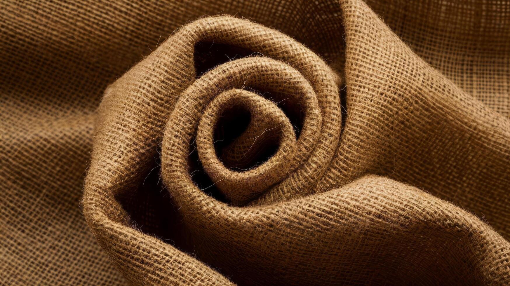 Brown burlap cloth background or sack cloth for packing natural linen threads texture sackcloth empty space wrapping detl old grny cotton backdrop closeup photo