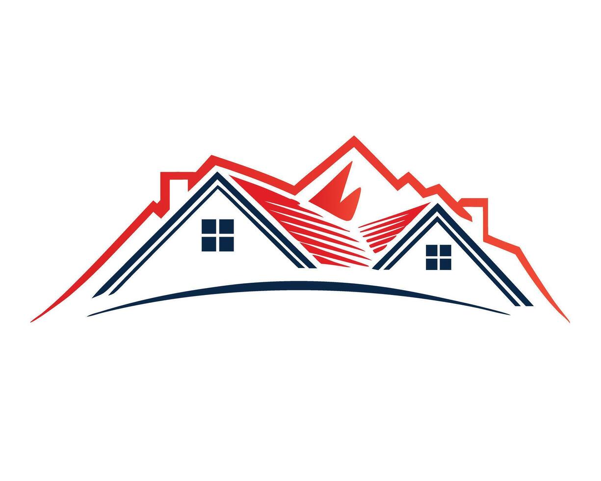 Distinctive Real Estate Logos for Residential and Commercial Excellence vector