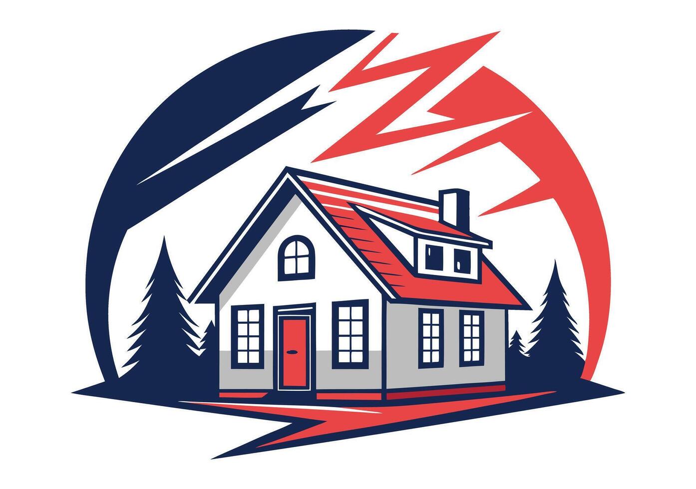 High-End Real Estate Logos for Agencies, Brokers, and Property Developers vector