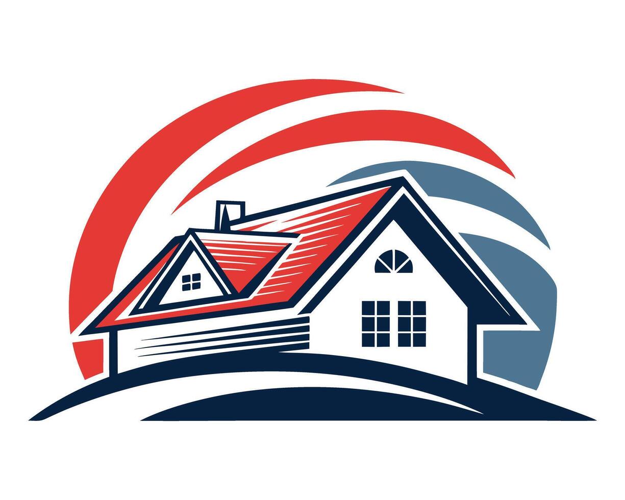 Custom-Designed Real Estate Logos for Residential and Corporate Use vector