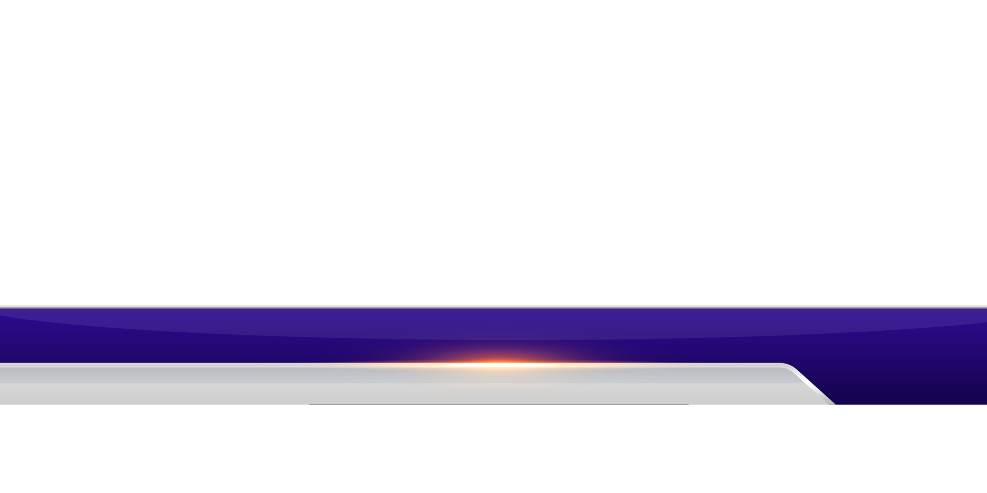 Creative Lower third Design Template on a Transparent Background png