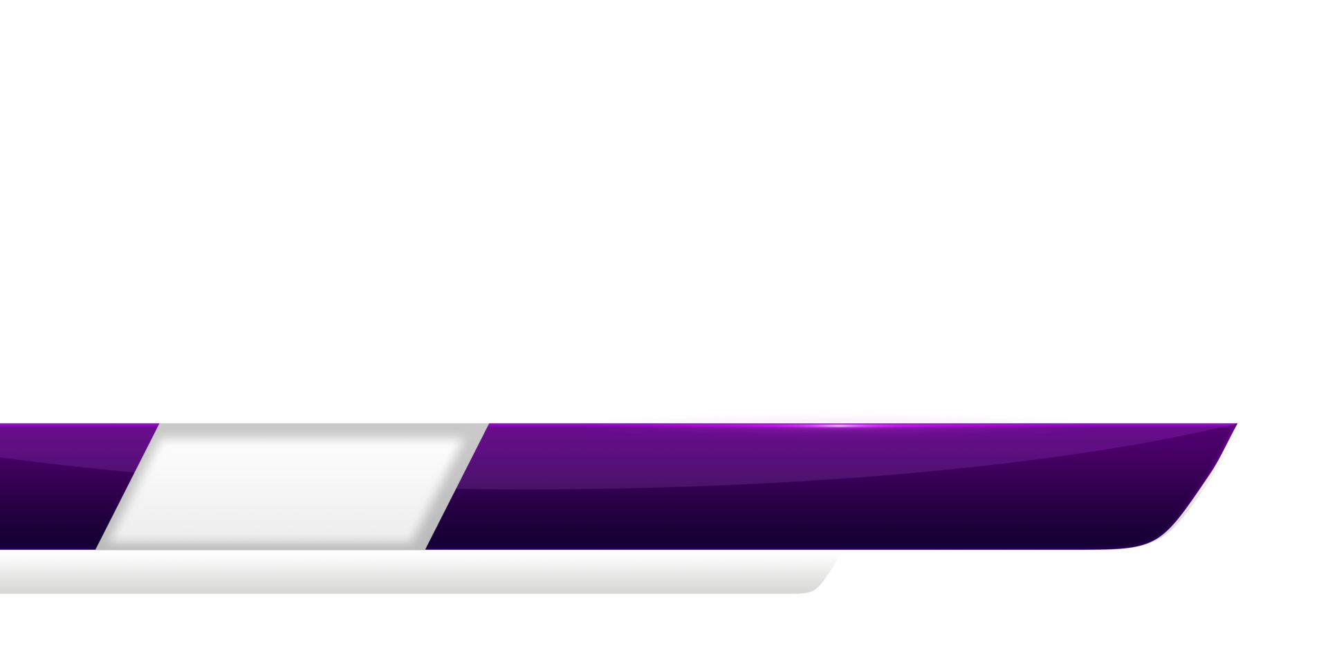 Creative Design Lower Third on a Transparent Background png