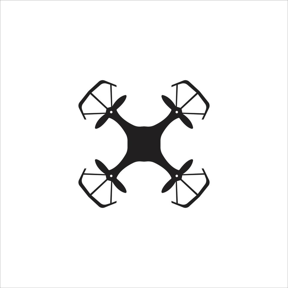 Drone outline illustration vector
