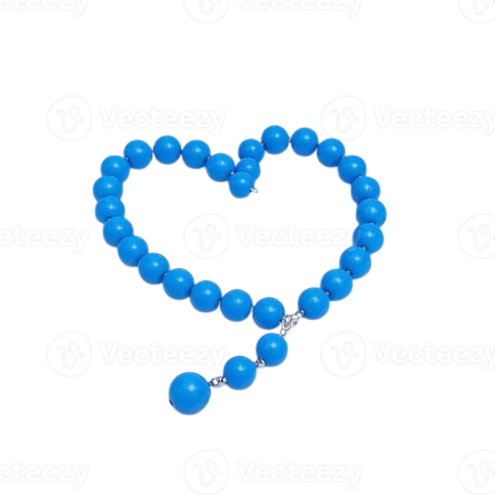 A blue heart shaped bracelet with a diamond pendant png