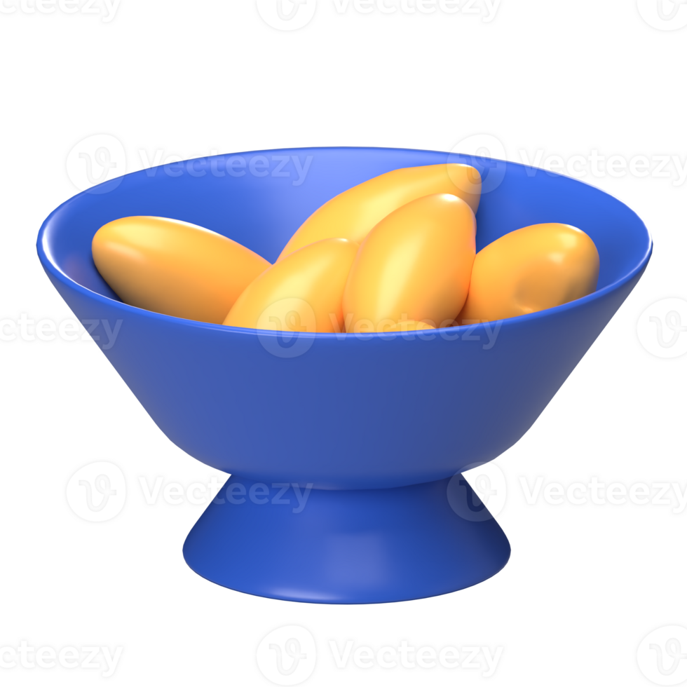Dates Bowl Iftar Snack png