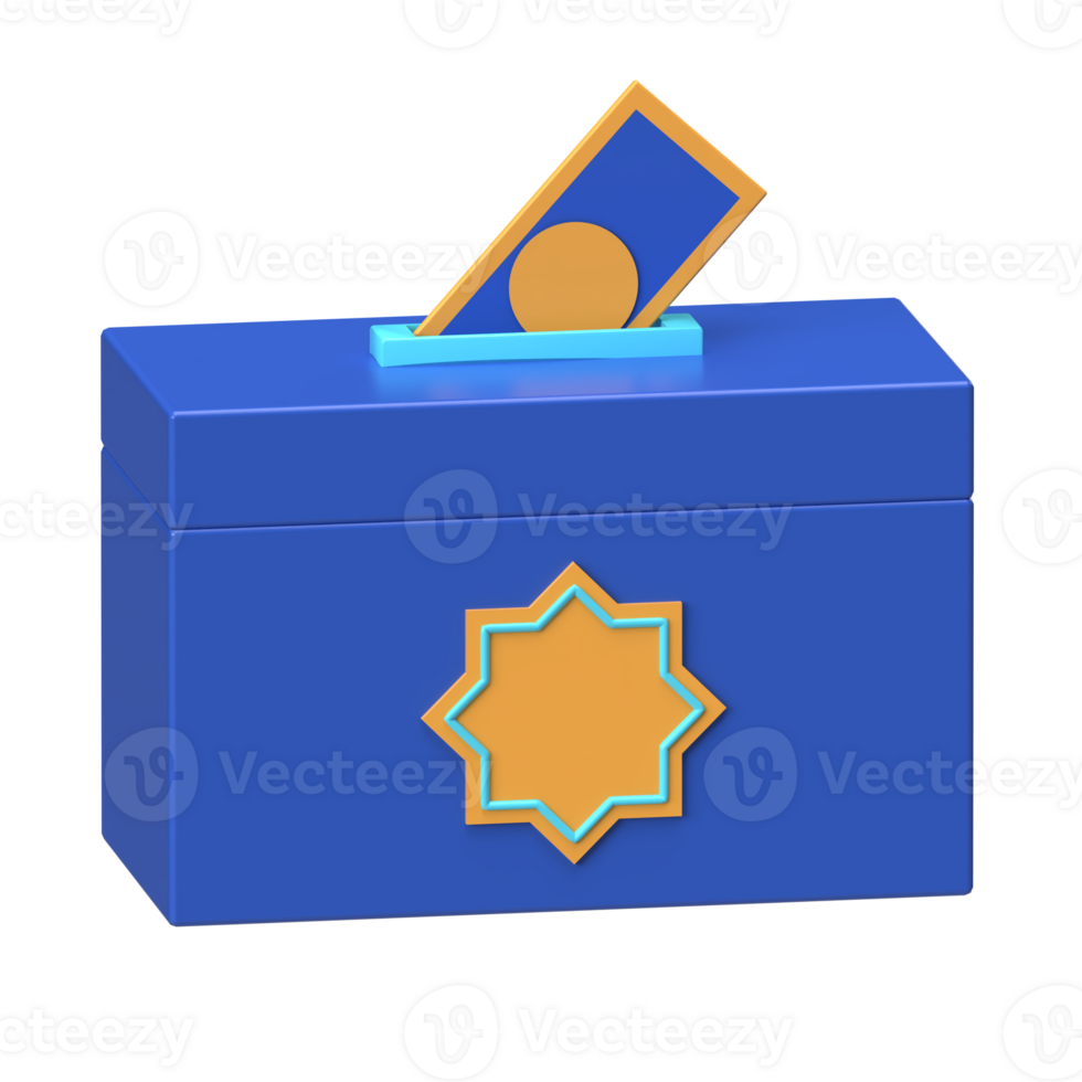 Charity Box Zakat Donation png