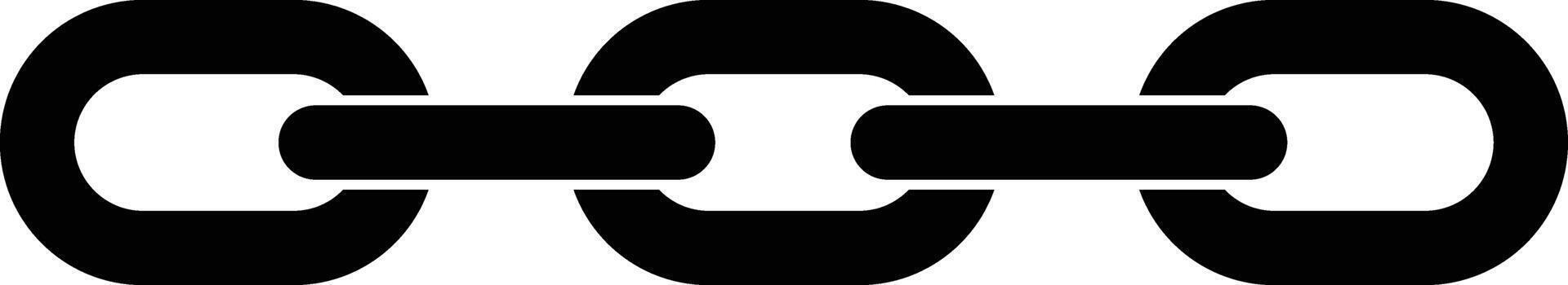Chain Link, Connection Icon Symbol vector