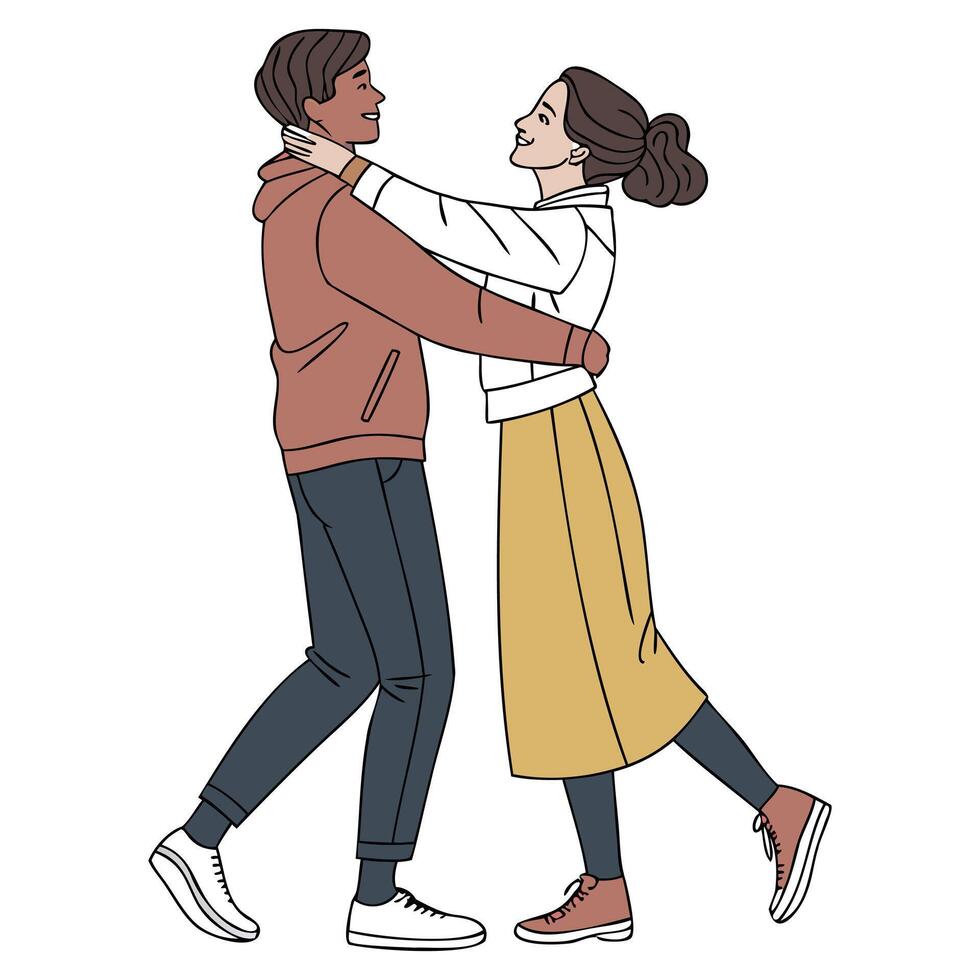 Sweet Couple Art vector