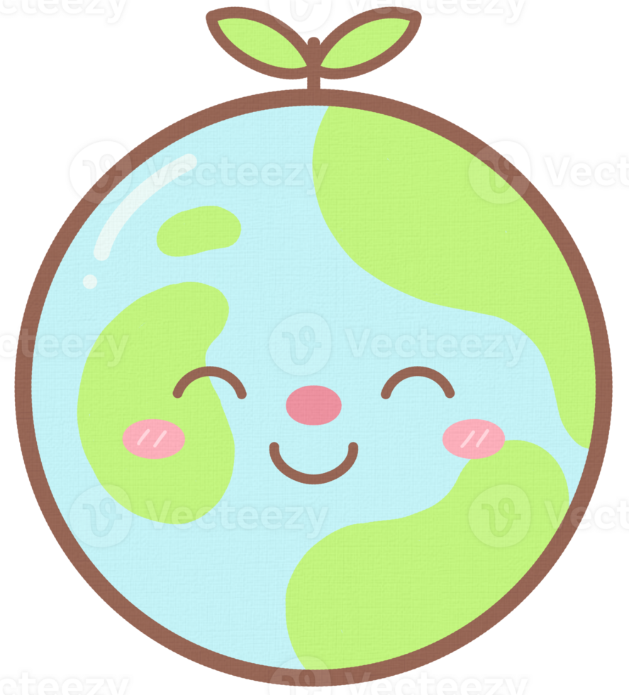 World Earth Day Plant a Tree Character png