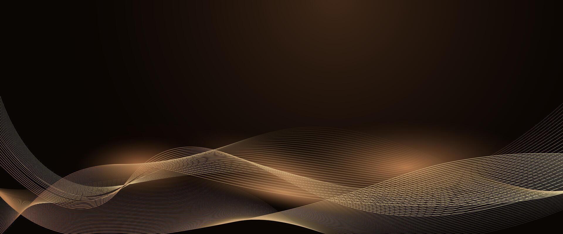 Luxury abstract gold background in modern design. illustration. vector