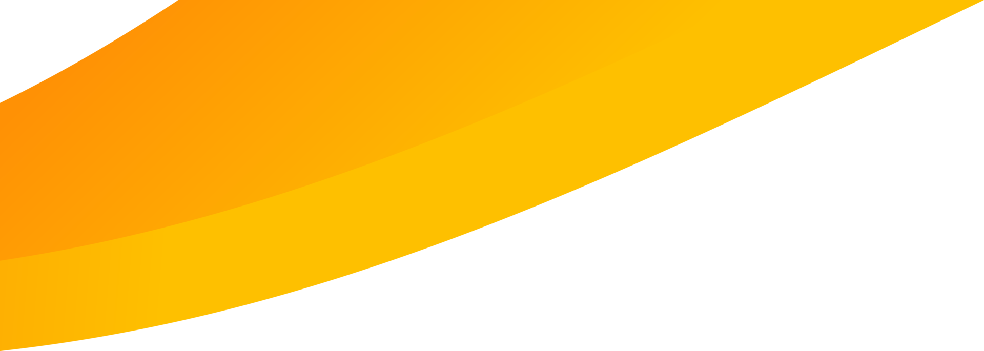 Abstract geometric design with a yellow and orange gradient curve ideal for backgrounds, advertising, web design, or digital artwork projects png