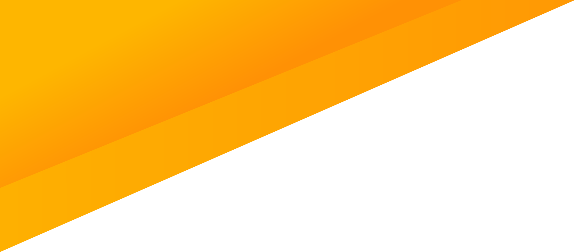 Diagonal orange corner stripe suitable for web design, banners, social media graphics, and presentations png